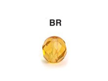 Glass Beads #BR, Brown